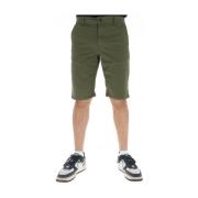 Lyle & Scott Stretchbomullsshorts för män Green, Herr