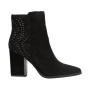 Alma EN Pena Studded design bootie Black, Dam