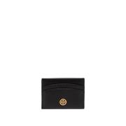 Tory Burch Robinson Läderkortfodral Black, Dam