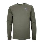 Aeronautica Militare Grundläggande Crew Neck Herr T-shirt Green, Herr