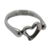 Tiffany & Co. Pre-owned Pre-owned Silver ringar Gray, Dam