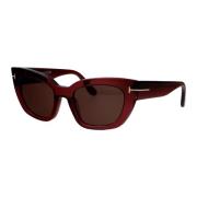 Tom Ford Stiliga solglasögon Ft1190/S Red, Dam