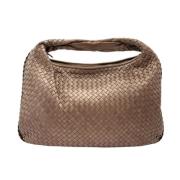 Bottega Veneta Vintage Pre-owned Laeder handvskor Brown, Dam