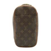 Louis Vuitton Vintage Pre-owned Canvas louis-vuitton-vskor Brown, Dam