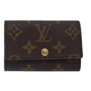 Louis Vuitton Vintage Pre-owned Canvas nyckelhllare Brown, Dam