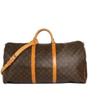 Louis Vuitton Vintage Pre-owned Canvas louis-vuitton-vskor Brown, Dam