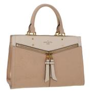 Louis Vuitton Vintage Pre-owned Laeder louis-vuitton-vskor Beige, Dam