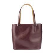 Louis Vuitton Vintage Pre-owned Laeder louis-vuitton-vskor Purple, Dam