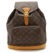 Louis Vuitton Vintage Pre-owned Canvas ryggsckar Brown, Dam