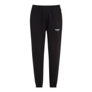 Represent Svarta bomulls sportiga joggers med logotyp Black, Herr