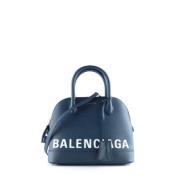 Balenciaga Vintage Pre-owned Laeder balenciaga-vskor Blue, Dam