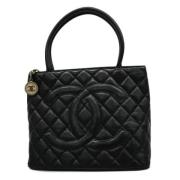 Chanel Vintage Pre-owned Laeder chanel-vskor Black, Dam