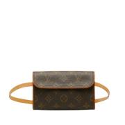 Louis Vuitton Vintage Pre-owned Canvas louis-vuitton-vskor Brown, Dam