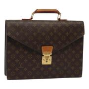 Louis Vuitton Vintage Pre-owned Canvas handvskor Brown, Dam