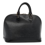 Louis Vuitton Vintage Pre-owned Laeder louis-vuitton-vskor Black, Dam