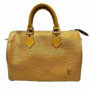 Louis Vuitton Vintage Pre-owned Laeder louis-vuitton-vskor Yellow, Dam