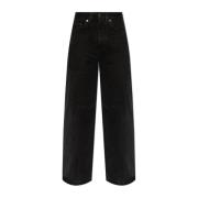 Y/Project Jeans med logotyp Black, Dam