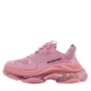 Balenciaga Vintage Pre-owned Mesh sneakers Pink, Dam