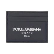 Dolce & Gabbana Små Lädervaror Black, Unisex