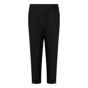 Michael Coal Svarta Slim Fit Ullbyxor Black, Herr