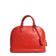 Louis Vuitton Vintage Pre-owned Laeder handvskor Orange, Dam