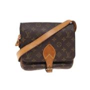 Louis Vuitton Vintage Pre-owned Canvas louis-vuitton-vskor Brown, Dam