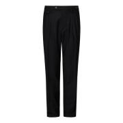 Michael Coal Svarta Stretch Ullbyxor Black, Herr