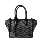 Emporio Armani Axelväska för shopping Black, Dam