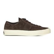 Tom Ford Bruna Sneakers Elegant Stil Brown, Herr