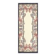 Etro Blommig Paisley Beige Halsduk Multicolor, Dam