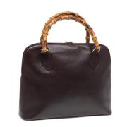 Gucci Vintage Pre-owned Laeder handvskor Brown, Dam