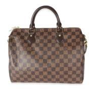 Louis Vuitton Vintage Pre-owned Canvas handvskor Brown, Dam