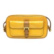 Louis Vuitton Vintage Pre-owned Canvas louis-vuitton-vskor Yellow, Dam