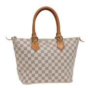 Louis Vuitton Vintage Pre-owned Canvas louis-vuitton-vskor Beige, Dam