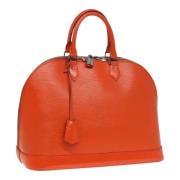 Louis Vuitton Vintage Pre-owned Laeder handvskor Orange, Dam