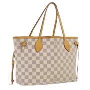 Louis Vuitton Vintage Pre-owned Canvas axelremsvskor White, Dam