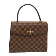 Louis Vuitton Vintage Pre-owned Canvas louis-vuitton-vskor Brown, Dam