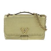 Louis Vuitton Vintage Pre-owned Laeder louis-vuitton-vskor Yellow, Dam