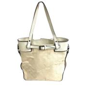 Gucci Vintage Pre-owned Canvas totevskor Beige, Dam