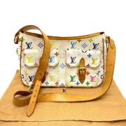 Louis Vuitton Vintage Pre-owned Canvas louis-vuitton-vskor White, Dam