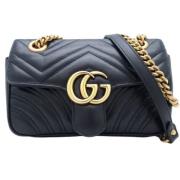 Gucci Vintage Pre-owned Laeder gucci-vskor Black, Dam