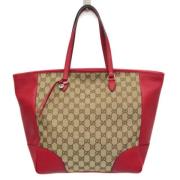 Gucci Vintage Pre-owned Canvas gucci-vskor Beige, Dam