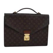 Louis Vuitton Vintage Pre-owned Canvas louis-vuitton-vskor Brown, Dam