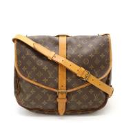 Louis Vuitton Vintage Pre-owned Canvas louis-vuitton-vskor Brown, Dam