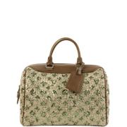 Louis Vuitton Vintage Pre-owned Tyg louis-vuitton-vskor Green, Dam