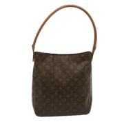 Louis Vuitton Vintage Pre-owned Canvas louis-vuitton-vskor Brown, Dam