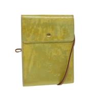 Louis Vuitton Vintage Pre-owned Laeder louis-vuitton-vskor Yellow, Dam