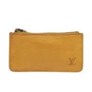 Louis Vuitton Vintage Pre-owned Laeder plnbcker Yellow, Dam