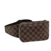 Louis Vuitton Vintage Pre-owned Canvas louis-vuitton-vskor Brown, Dam