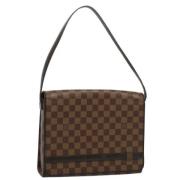 Louis Vuitton Vintage Pre-owned Canvas handvskor Brown, Dam